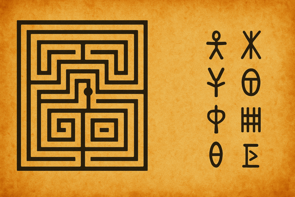 Meander Codes Can Ancient Labyrinths Hide a Forgotten Cipher