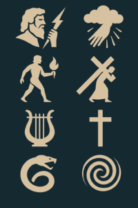 Comparative icons of mythology and religion