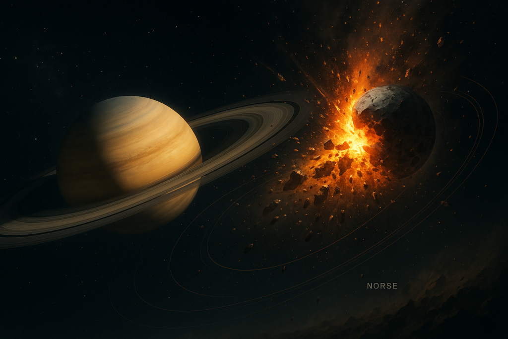 Saturn’s Moon Takeover: Cosmic Archaeology in Motion